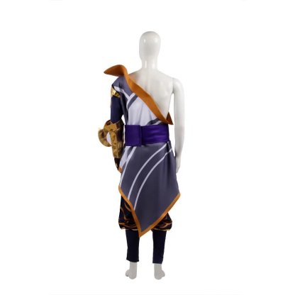 Dragonmancer True Dragon Lee Sin Cosplay Costume - League of Legends Men's Suits for Halloween & Fancy Parties-Astricos