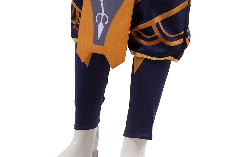 Dragonmancer True Dragon Lee Sin Cosplay Costume - League of Legends Men's Suits for Halloween & Fancy Parties-Astricos
