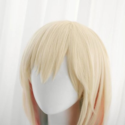 Elementalist Lux Cosplay Wig - 30cm Mixed Color Heat Resistant Synthetic Hair for Women-Astricos