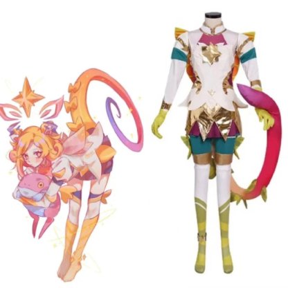 Sexy Guardian Neeko Prestige Edition LOL Cosplay Costume for Adult Women - Halloween Party Outfit-Astricos
