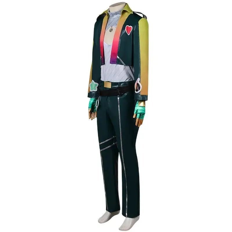 Heartsteel K'Sante Cosplay Costume Full Set for Men - League of Legends LOL Halloween Party Outfit-Astricos