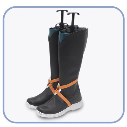 LOL HEARTSTEEL Yone Cosplay Shoes - Men's Zipper High Boots for Halloween & Parties-Astricos