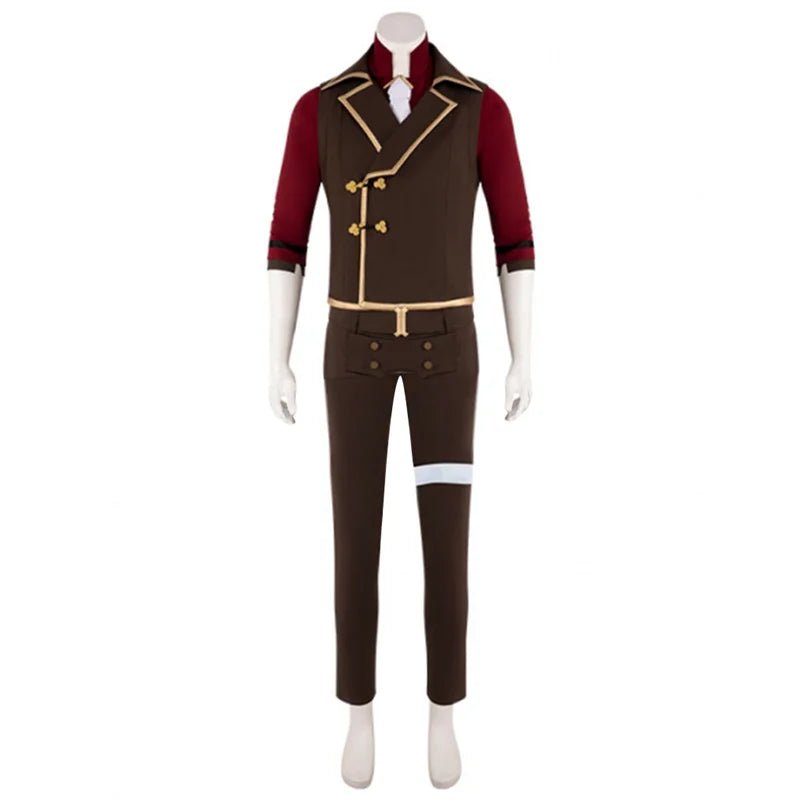 Custom Made Silco Cosplay Costume - Arcane Jinx Father Outfits for Halloween & Carnival-Astricos