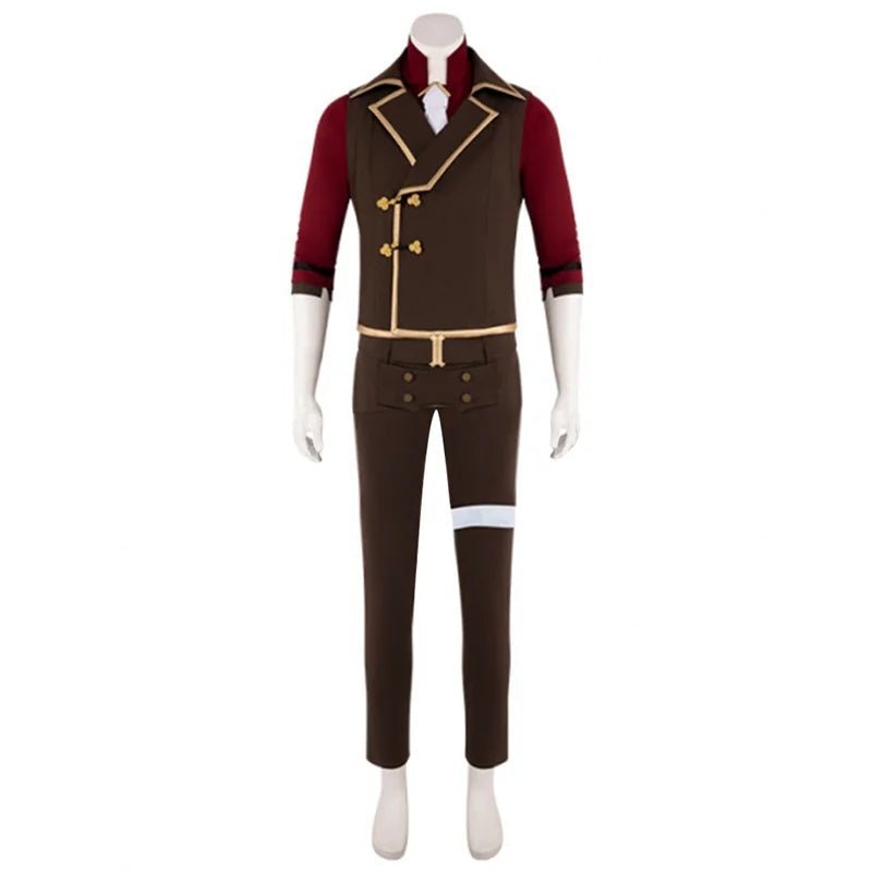 Custom Made Silco Cosplay Costume - Arcane Jinx Father Outfits for Halloween & Carnival-Astricos