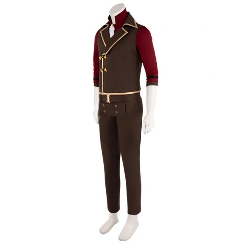Custom Made Silco Cosplay Costume - Arcane Jinx Father Outfits for Halloween & Carnival-Astricos