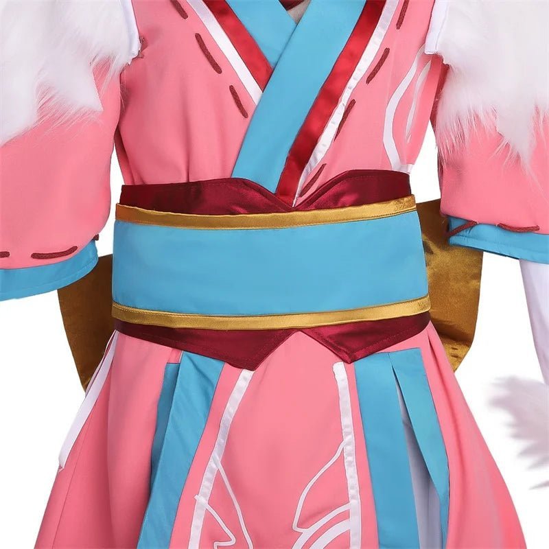 Spirit Blossom Kindred Cosplay Costume for Women - Eternal Hunters Custom Made LOL Costume-Astricos