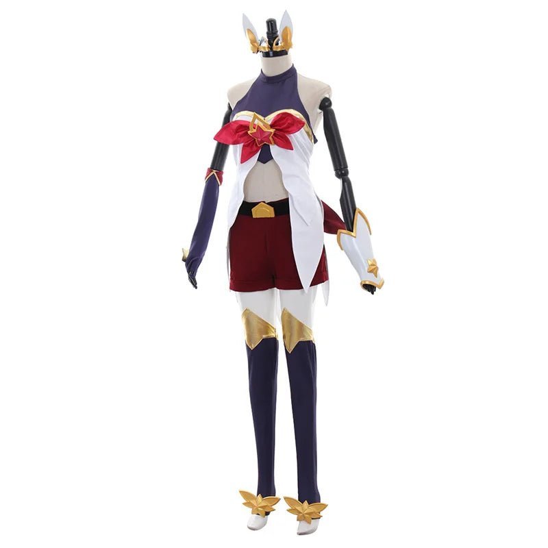 Sexy Star Guardian Jinx Cosplay Costume for Women - League of Legends Halloween Party Outfit-Astricos