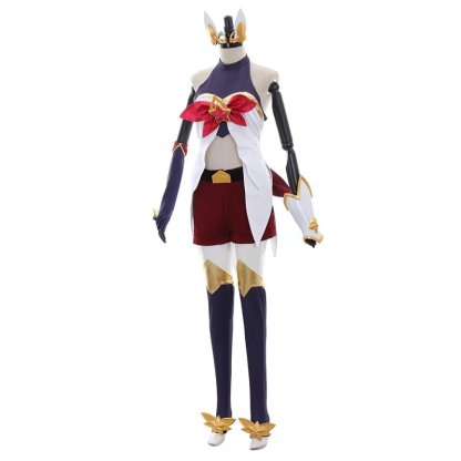 Sexy Star Guardian Jinx Cosplay Costume for Women - League of Legends Halloween Party Outfit-Astricos