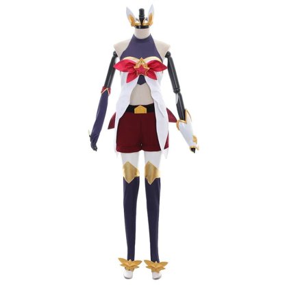 Sexy Star Guardian Jinx Cosplay Costume for Women - League of Legends Halloween Party Outfit-Astricos