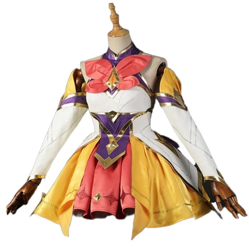 Star Guardian Seraphine Cosplay Costume - Sexy Women's League of Legends Outfit for Halloween & Carnival-Astricos