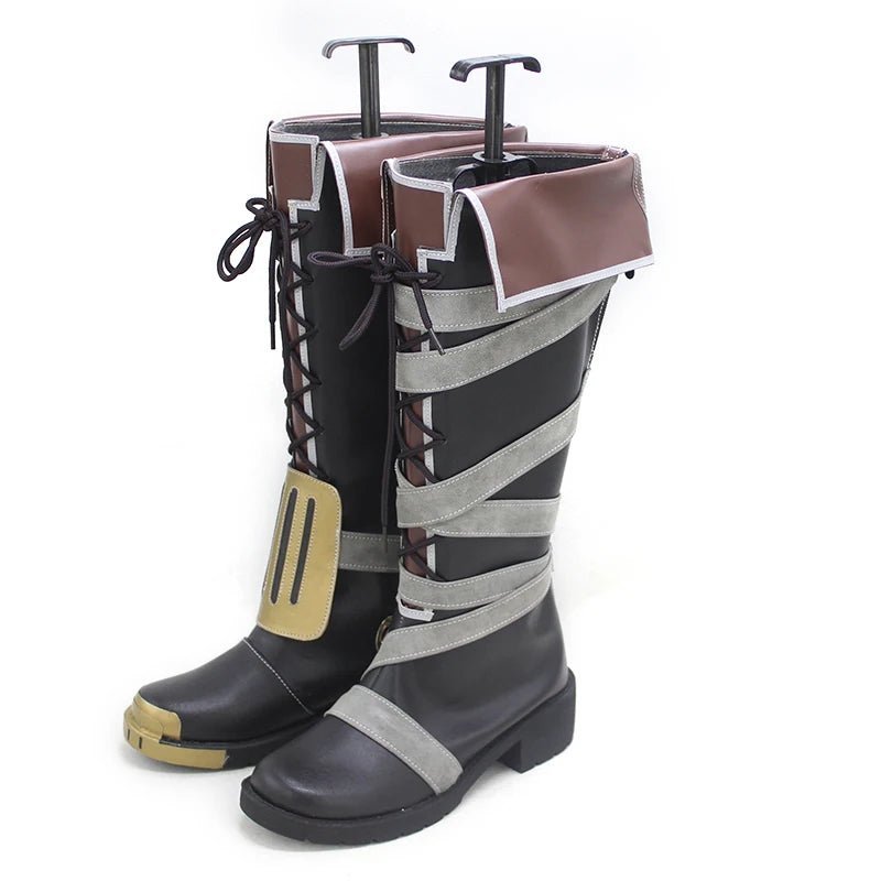 LOL Vi Cosplay Shoes - High Boots for Women & Men | Astricos-Astricos