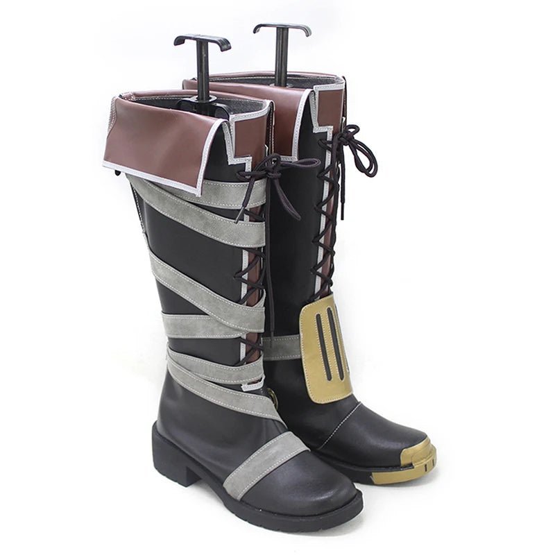 LOL Vi Cosplay Shoes - High Boots for Women & Men | Astricos-Astricos