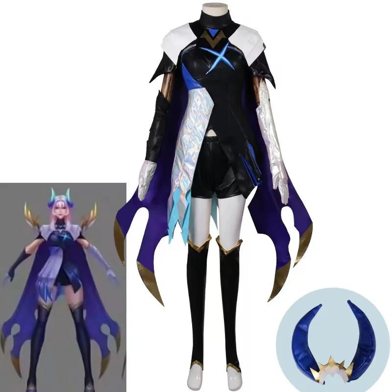 DRX ICEY Sexy Cosplay Costume - League of Legends World Champion Outfit for Women-Astricos
