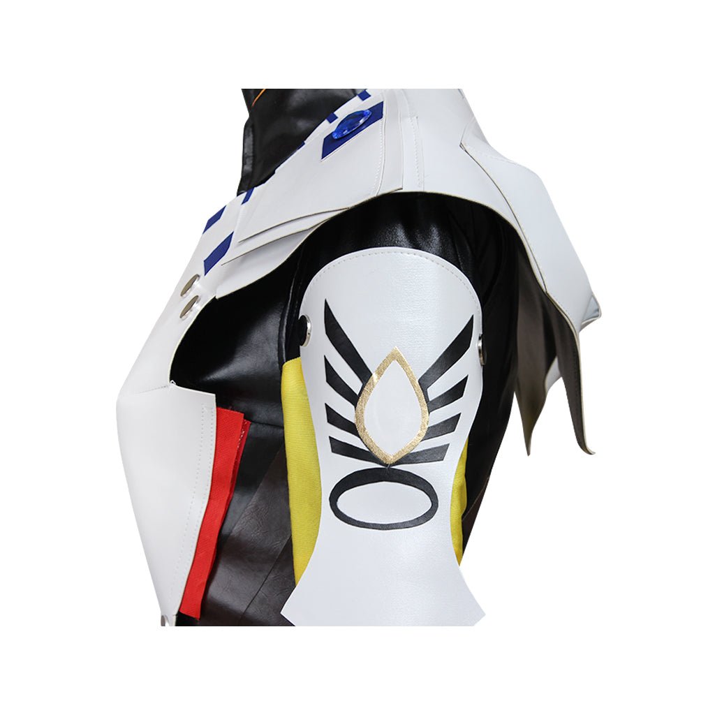 Fantasy Battle Jumpsuit Mercy Cosplay Costume – Perfect for Fans & Events-Astricos