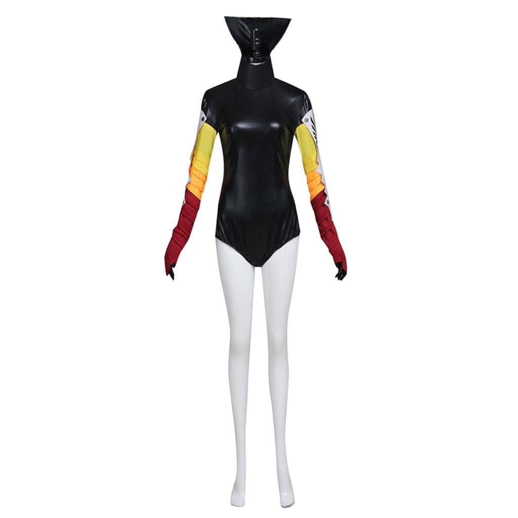 Fantasy Battle Jumpsuit Mercy Cosplay Costume – Perfect for Fans & Events-Astricos
