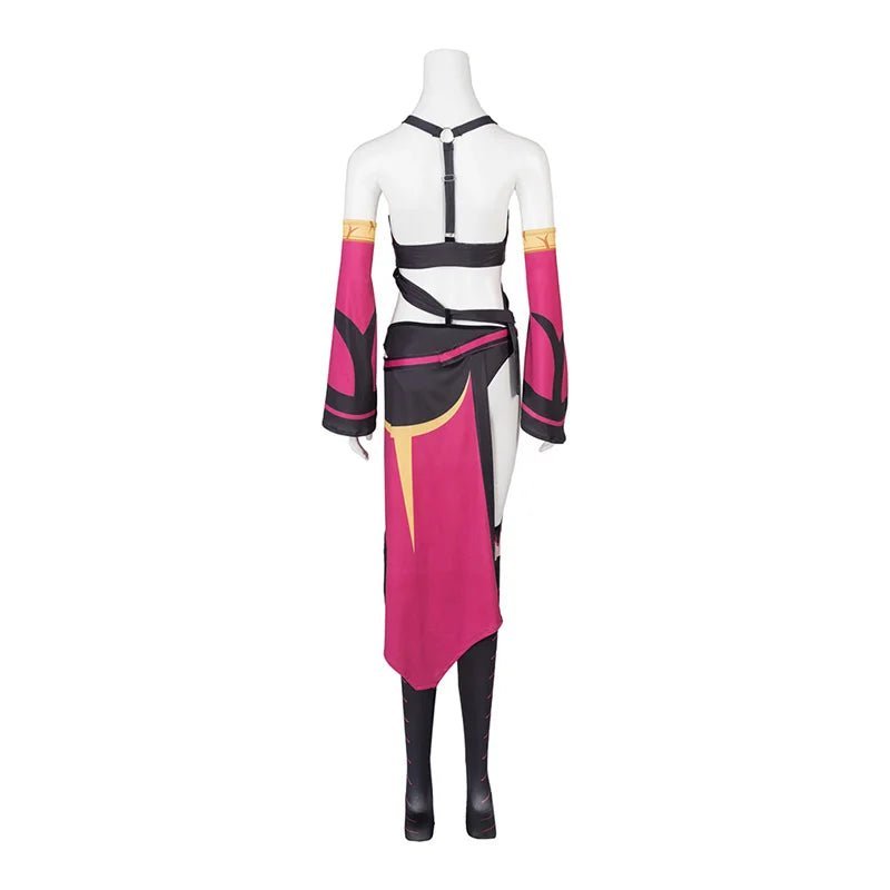 Sexy Mileena Cosplay Costume - Full Battle Suit Set for Women | Halloween Outfits-Astricos