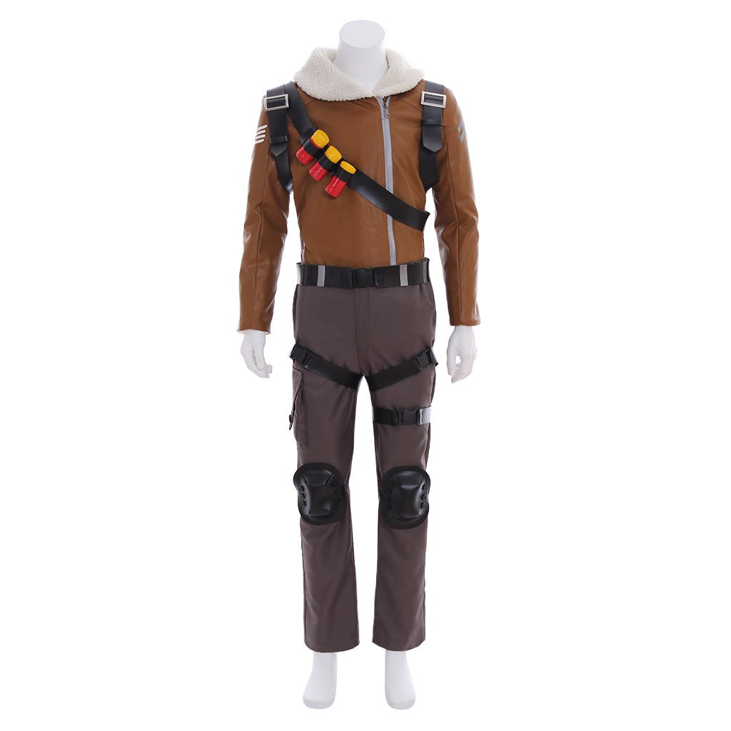 Game Raptor Cosplay Costume Battle Uniform for Men | High-Quality Cosplay Outfit-Astricos