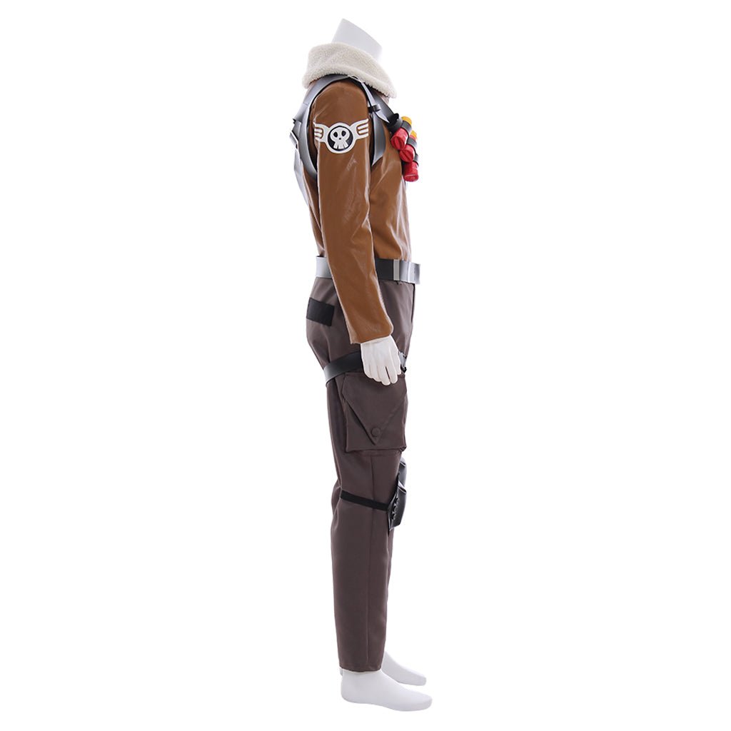 Game Raptor Cosplay Costume Battle Uniform for Men | High-Quality Cosplay Outfit-Astricos