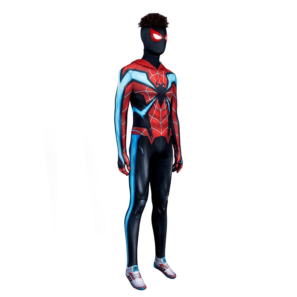 Miles Morales Evolution Suit - Spider-Man Halloween Cosplay Costume Full Set-Astricos