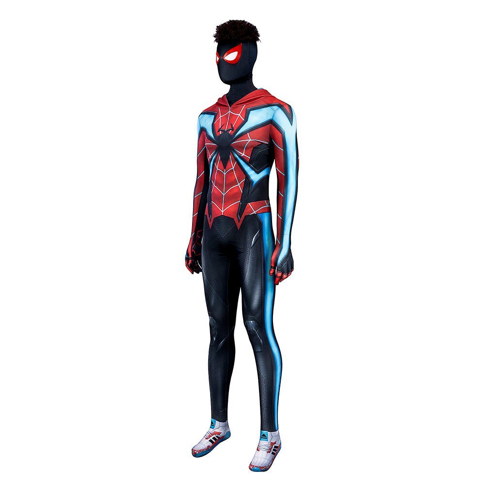 Miles Morales Evolution Suit - Spider-Man Halloween Cosplay Costume Full Set-Astricos