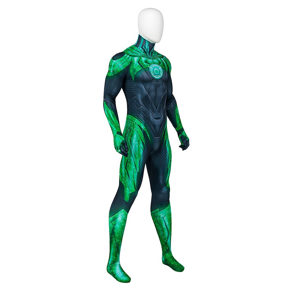 Suicide Squad Green Lantern Cosplay Costume - Kill the Justice League Halloween Outfit-Astricos