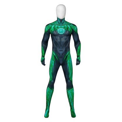 Suicide Squad Green Lantern Cosplay Costume - Kill the Justice League Halloween Outfit-Astricos