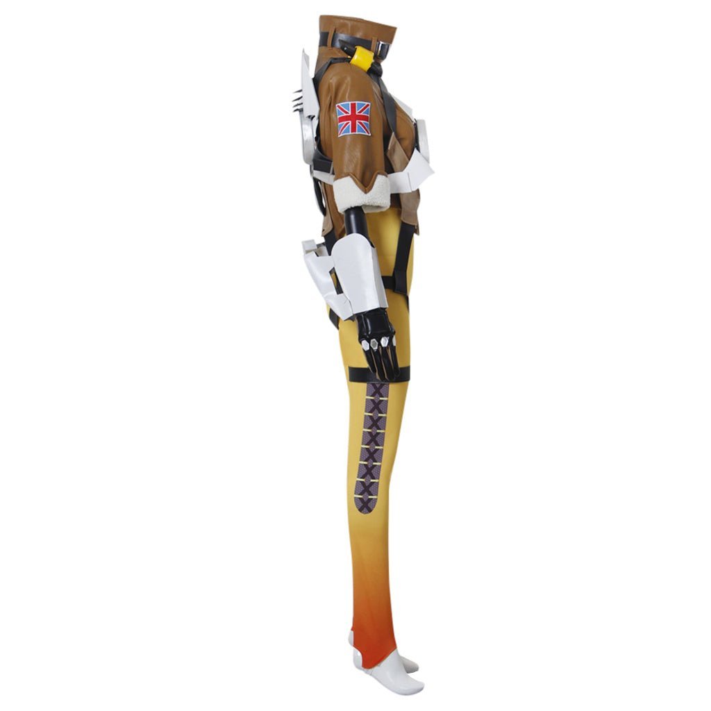 Tracer Cosplay Costume - Overwatch Battle Uniform Suit for Gamers & Fans | Astricos-Astricos