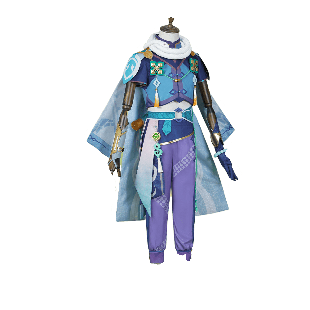 Genshin Impact Baizhu Cosplay Costume – Immersive Game - Inspired Outfit for Men - Astricos