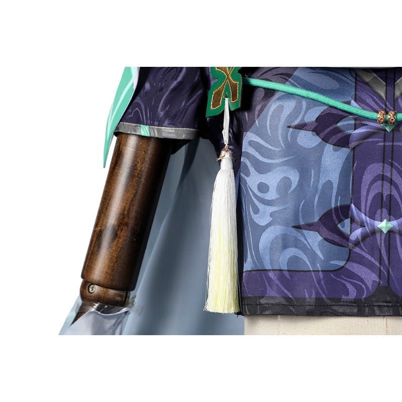 Genshin Impact Baizhu Cosplay Costume Standard Size Halloween Outfit - Astricos
