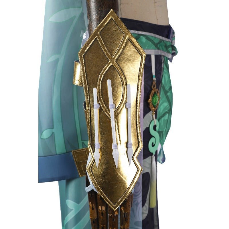 Genshin Impact Baizhu Cosplay Costume Standard Size Halloween Outfit - Astricos