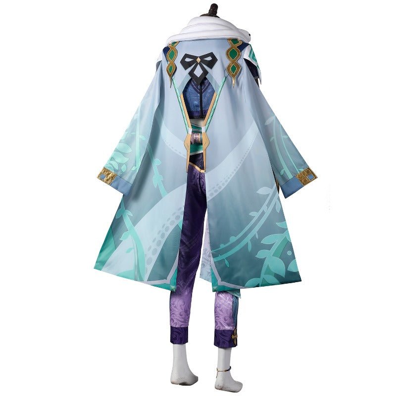 Genshin Impact Baizhu Cosplay Costume Standard Size Halloween Outfit - Astricos