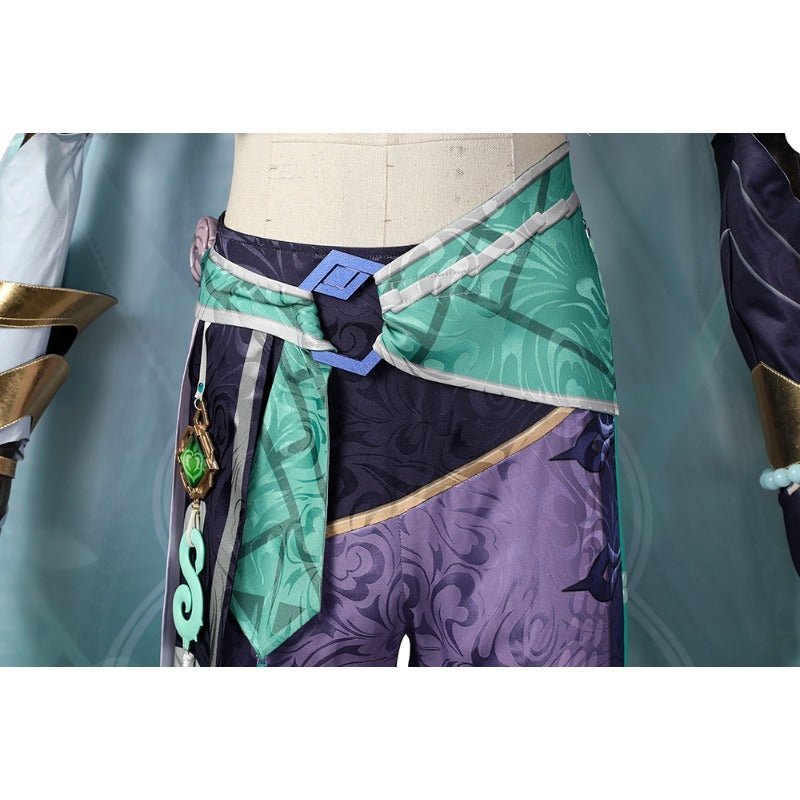Genshin Impact Baizhu Cosplay Costume Standard Size Halloween Outfit - Astricos