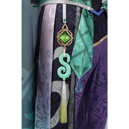 Genshin Impact Baizhu Cosplay Costume Standard Size Halloween Outfit - Astricos