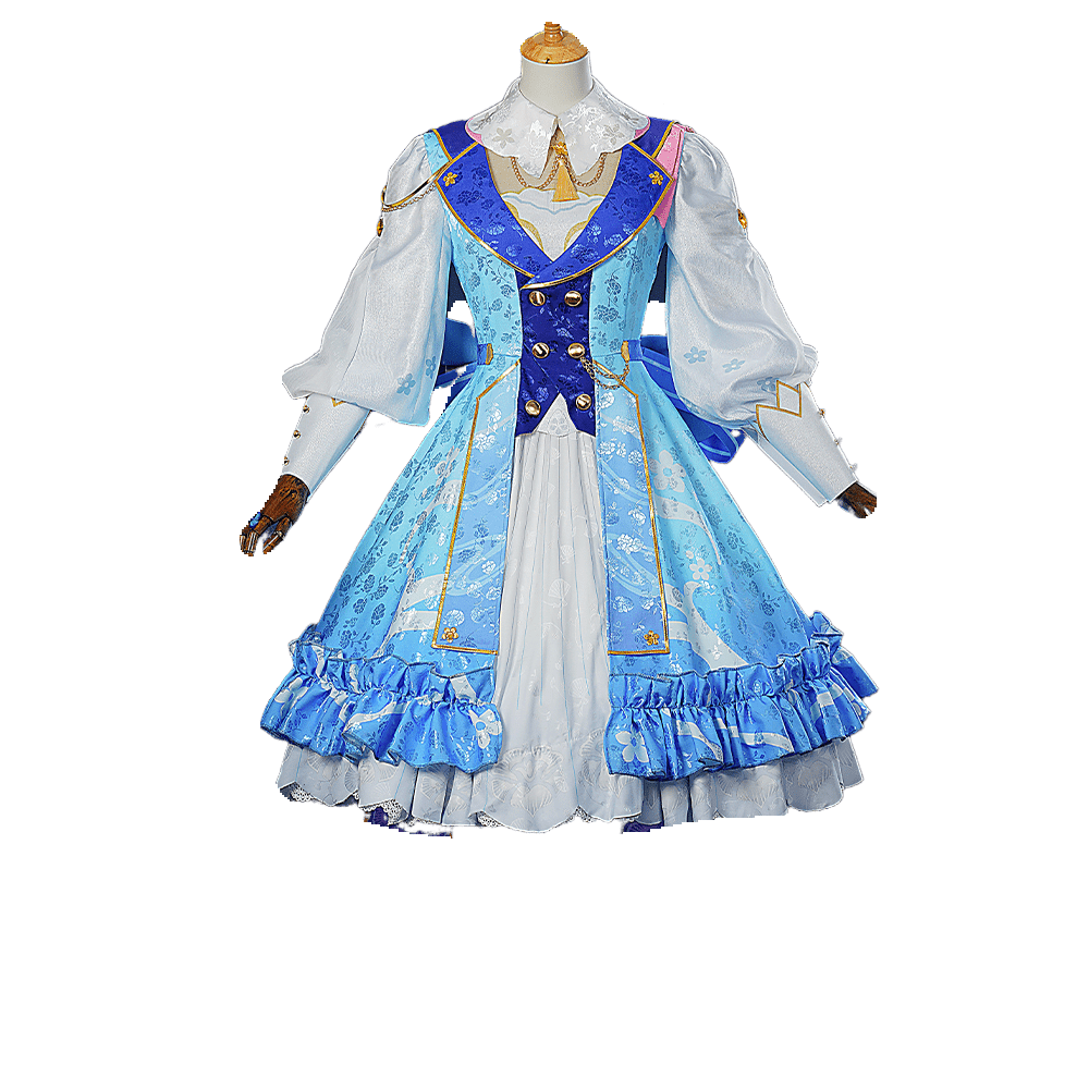 Genshin Impact Kamisato Ayaka Costume - Flower Letter Cosplay Outfit - Astricos