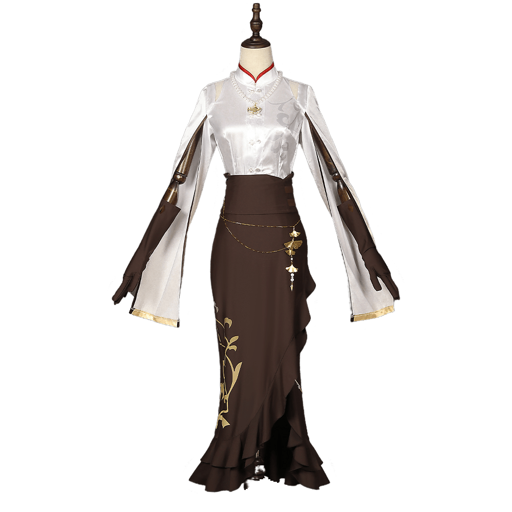 Genshin Impact x Pizza Hut Collaboration - Ningguang Cosplay Costume - Astricos