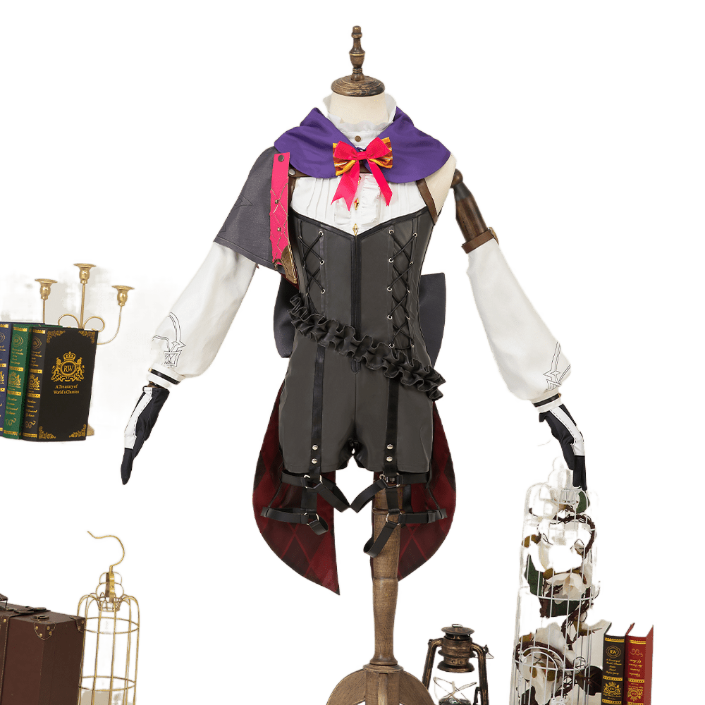 Genshin Impact—Lynette Cosplay Costume | Unleash the Elegance of Fontaine - Astricos