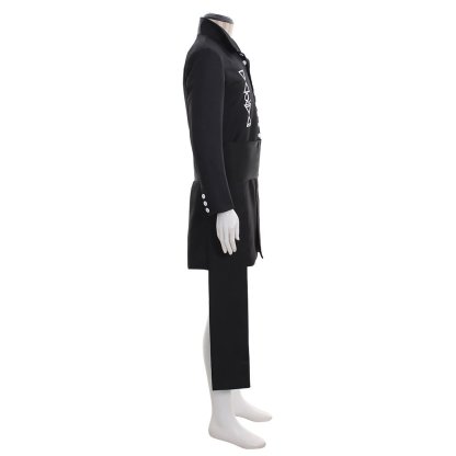 Nameless Ghoul Cosplay Costume – Unisex Black Coat Inspired by Ghost B.C. Band-Astricos