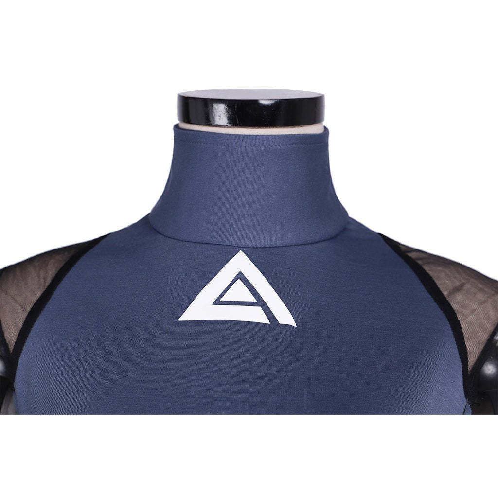 Major Motoko Kusanagi Cosplay Costume - Ghost in the Shell Cyberpunk Outfit-Astricos