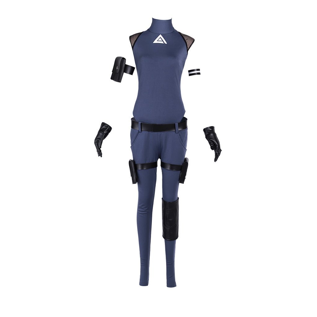 Major Motoko Kusanagi Cosplay Costume - Ghost in the Shell Cyberpunk Outfit-Astricos