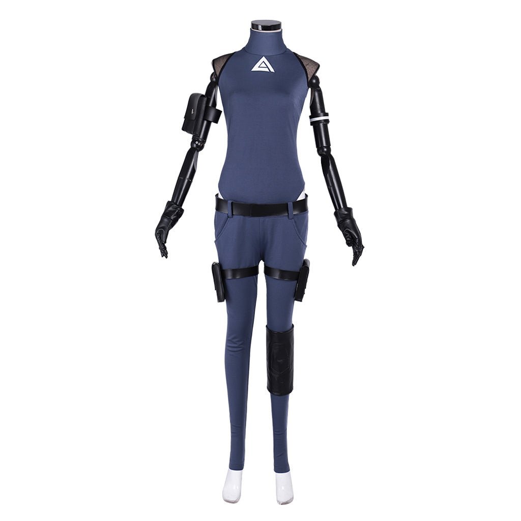 Major Motoko Kusanagi Cosplay Costume - Ghost in the Shell Cyberpunk Outfit-Astricos