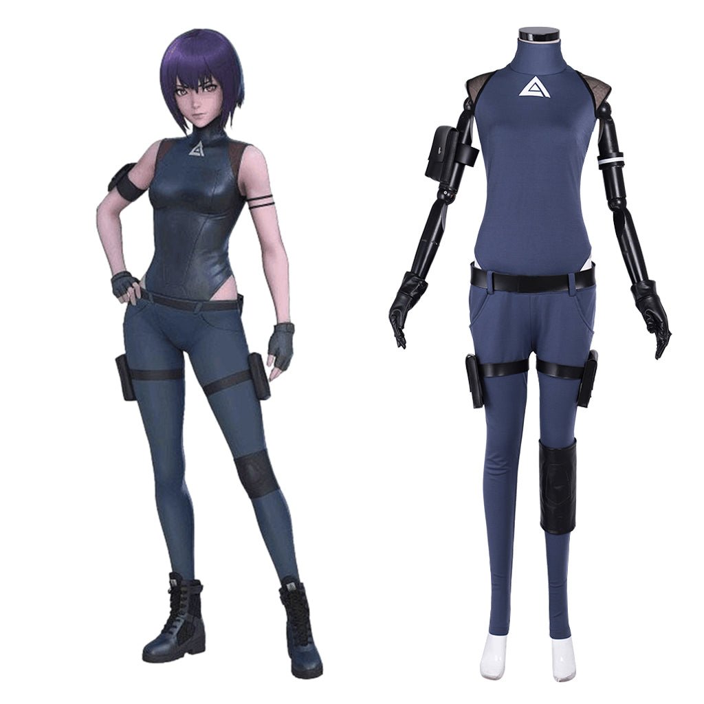 Major Motoko Kusanagi Cosplay Costume - Ghost in the Shell Cyberpunk Outfit-Astricos