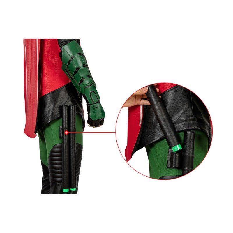Gotham Knights Robin Cosplay Costume - Premium Halloween & Carnival Suit-Astricos