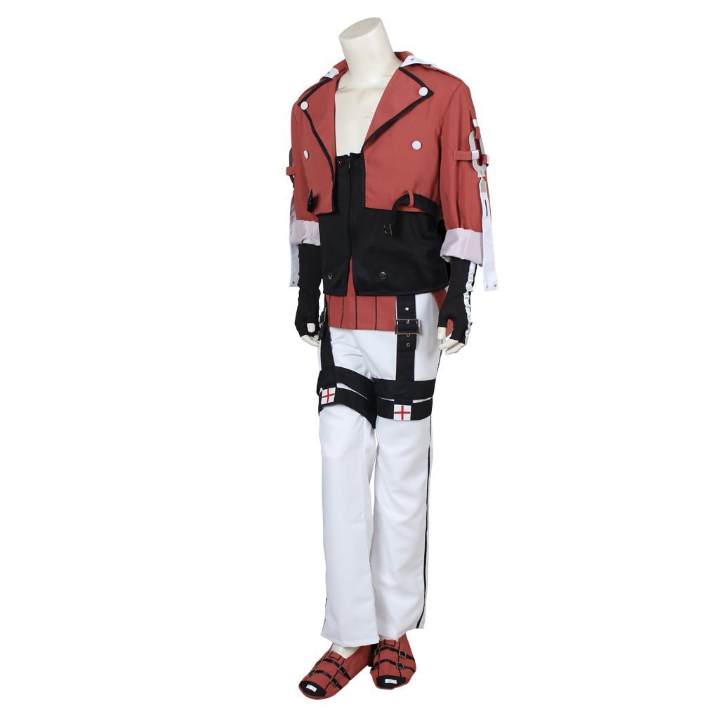 Authentic Guilty Gear Xrd Sol Badguy Cosplay Costume – Premium Anime Replica Outfit-Astricos