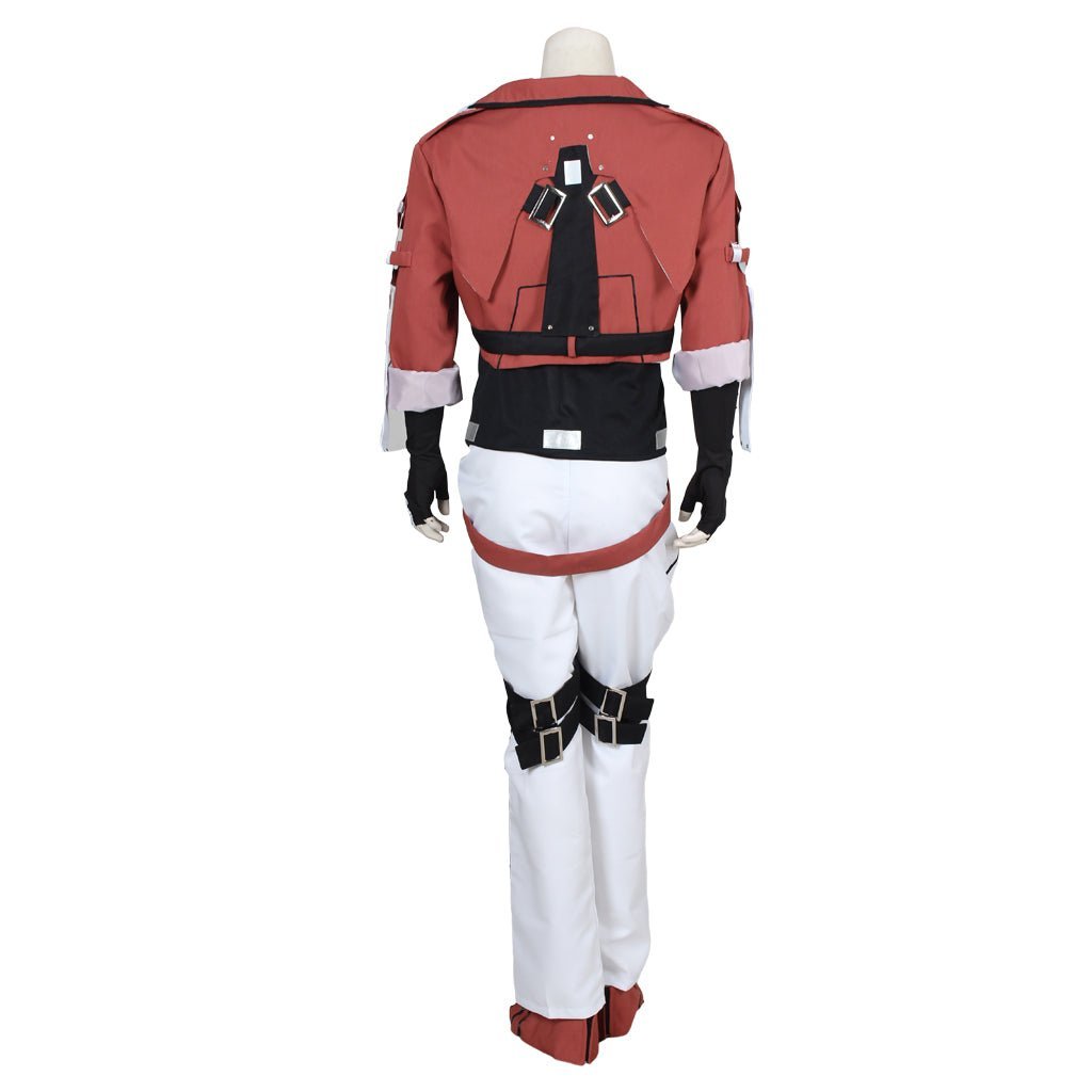 Authentic Guilty Gear Xrd Sol Badguy Cosplay Costume – Premium Anime Replica Outfit-Astricos