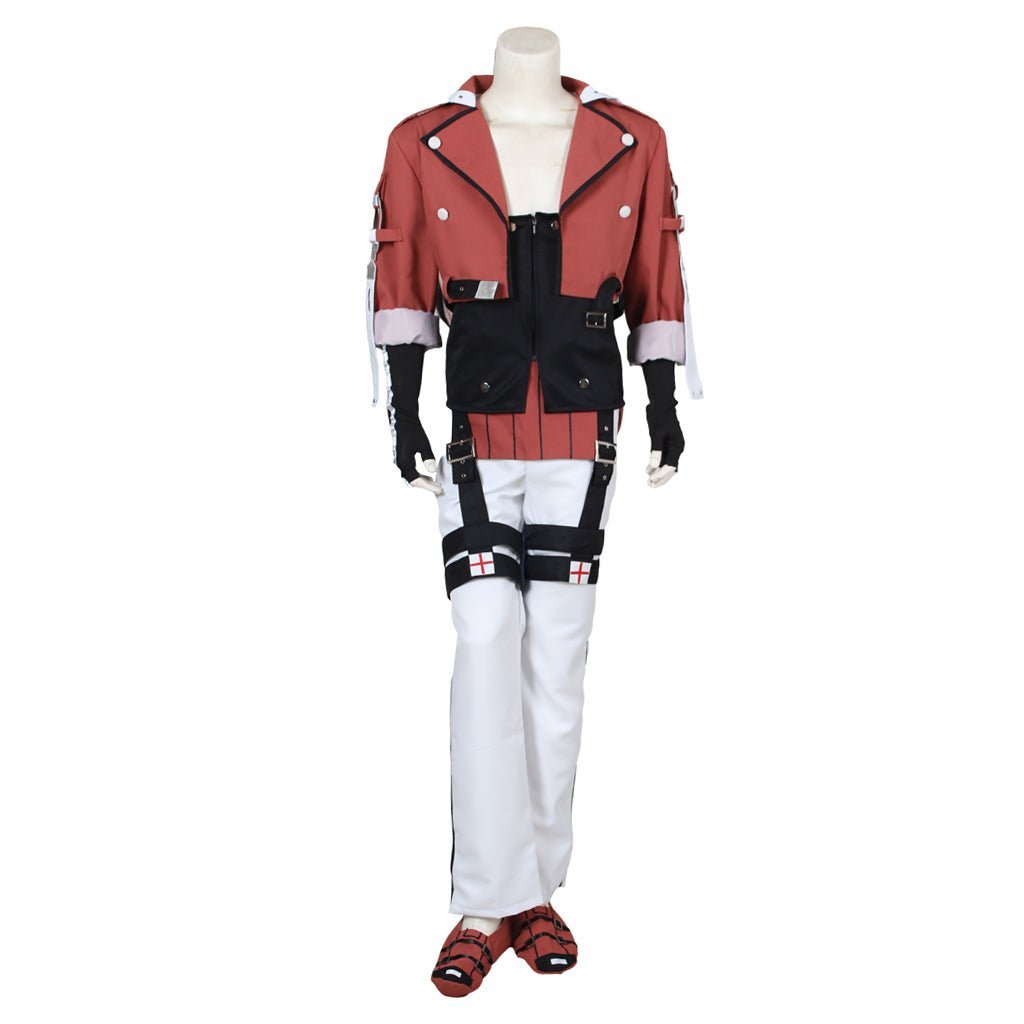 Authentic Guilty Gear Xrd Sol Badguy Cosplay Costume – Premium Anime Replica Outfit-Astricos
