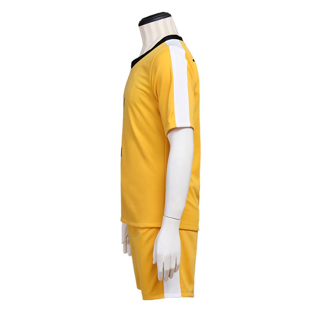 Haikyu!! Nishinoya Yu Karasuno Volleyball Uniform Cosplay Costume Set for Anime Enthusiasts-Astricos