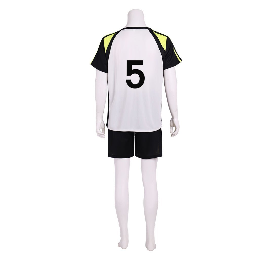Haikyuu!! Akaashi Keiji No. 5 Cosplay Jersey - Fukurodani Academy Setter Outfit-Astricos
