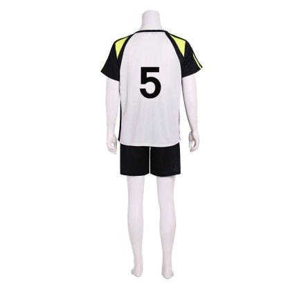 Haikyuu!! Akaashi Keiji No. 5 Cosplay Jersey - Fukurodani Academy Setter Outfit-Astricos