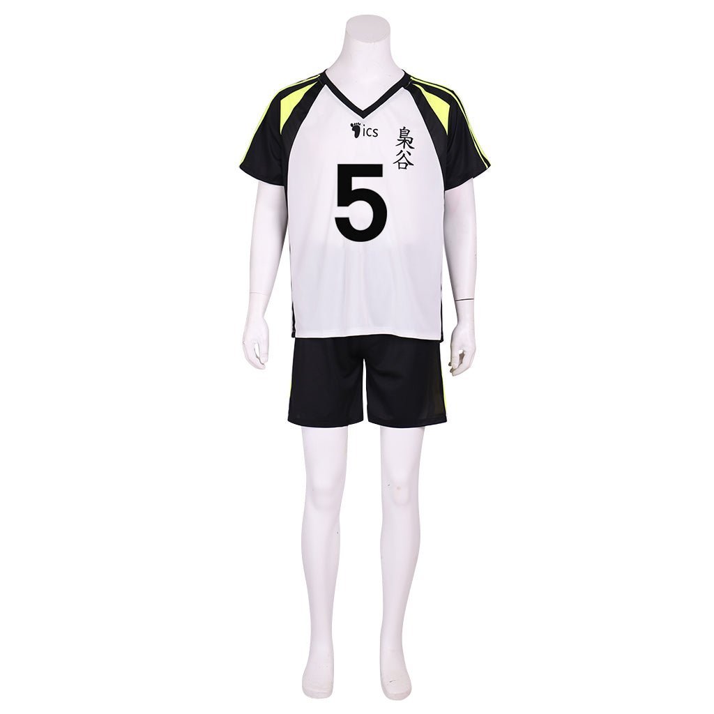 Haikyuu!! Akaashi Keiji No. 5 Cosplay Jersey - Fukurodani Academy Setter Outfit-Astricos