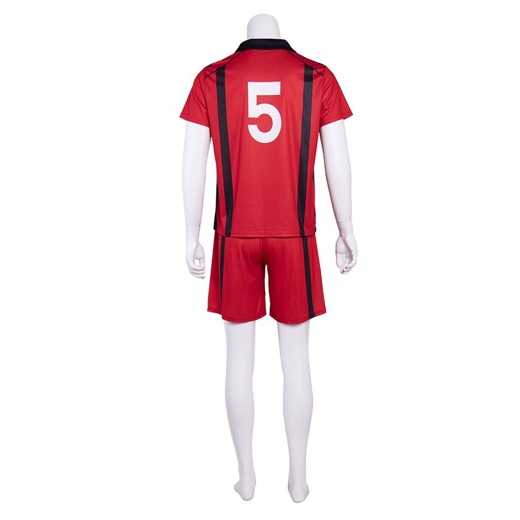 Haikyuu!! Nekoma High School Kenma Kozume NO.5 Team Jersey Cosplay Costume - Official Design-Astricos